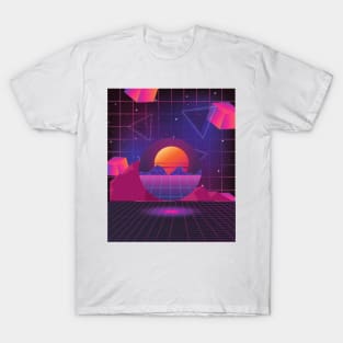 Synthwave Aesthetic T-Shirt